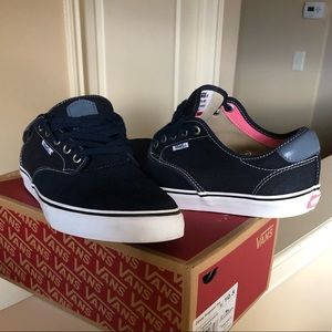 Men's Navy Blue Vans - 10.5
